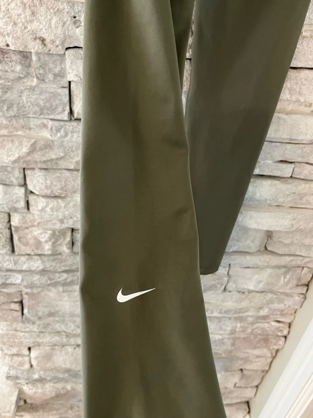 Nike Olive Green Dri-FIT Leggings